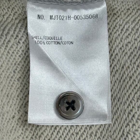 THOM BROWNE Crew Neck Classic Pullover LoopBack Men's Sz 1 Grey MJT085A-03377 - Picture 12 of 12